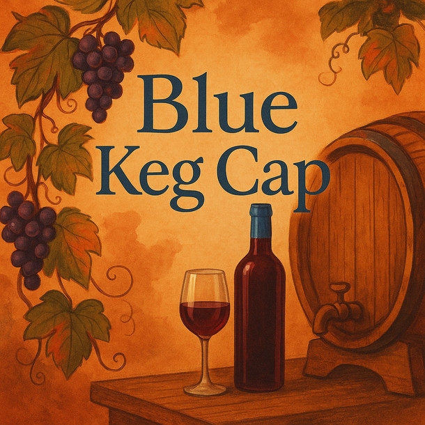 LD Carlson Blue Keg Cap