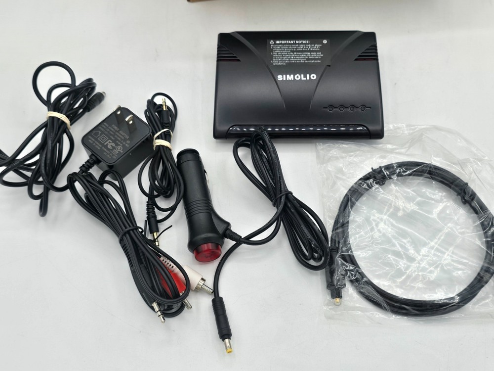 SIMOLIO Dual Channels IR Transmitter with Optical in, Wireless Sensor