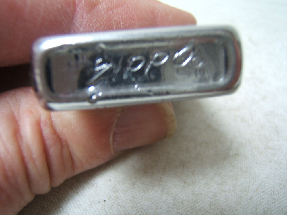 Genuine Zippo Lighter Bradford, PA Plain Silver No Logo
