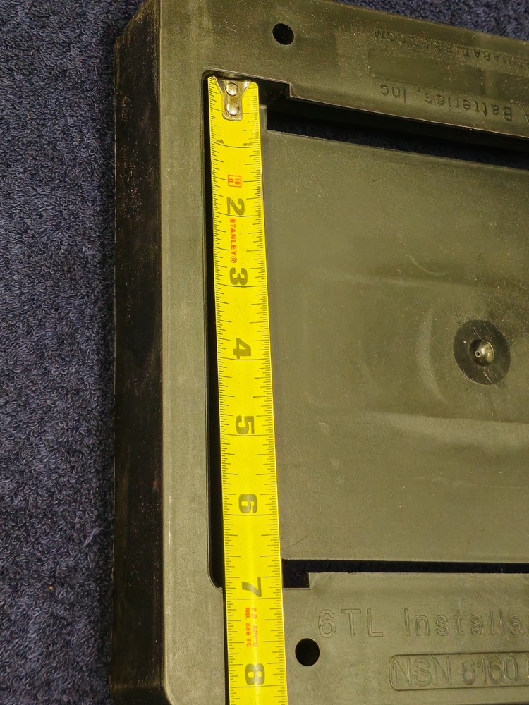 Optima Hmmwv Battery Tray Rack 6TL Adapter 242-0038 014530858 6160-01-453-0858