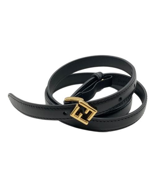 FENDI                    diamond logo belt black