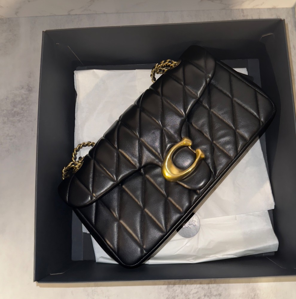 BN Coach Black Gift ~Packing Box~Handle Bag~Envelope Bag~Gift tag Pick Size.