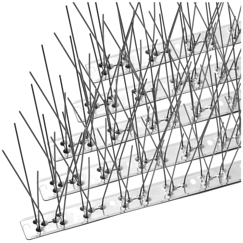 Reliable Stainless Steel Bird Deterrent - 17ft Coverage