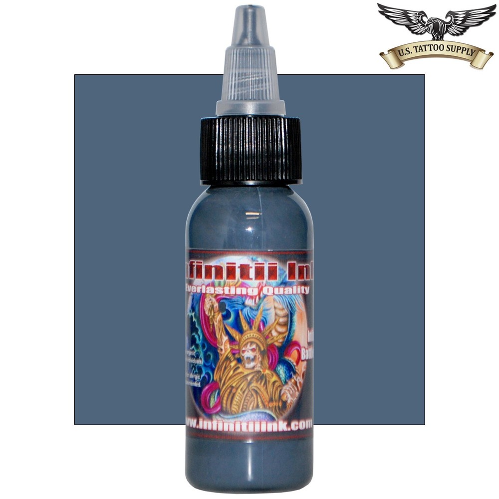 Infinitii Tattoo Ink 1 oz - Battleship Grey