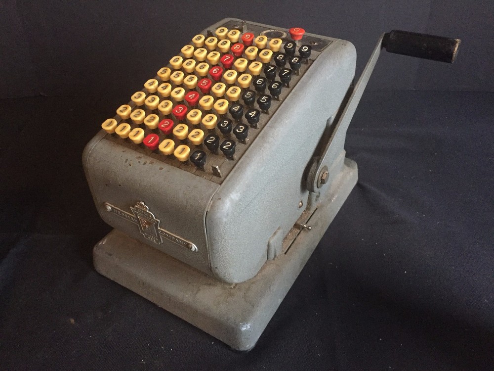 Vintage Check Protector Paycheck Machine Connecticut Dept. of Corrections