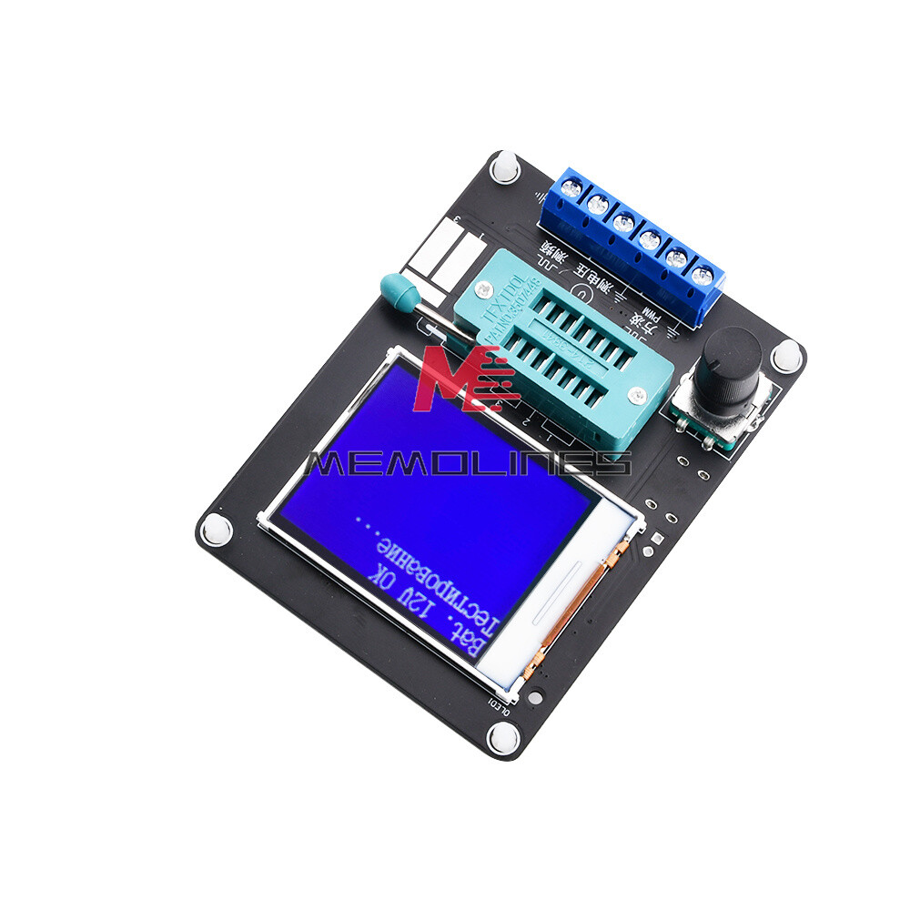 GM328A Transistor Tester Resistance Capacitance Inductance ESR Frequency Meter