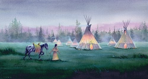 Awesome!! MYSTICAL TIPI by Sharon Sharpe!!!