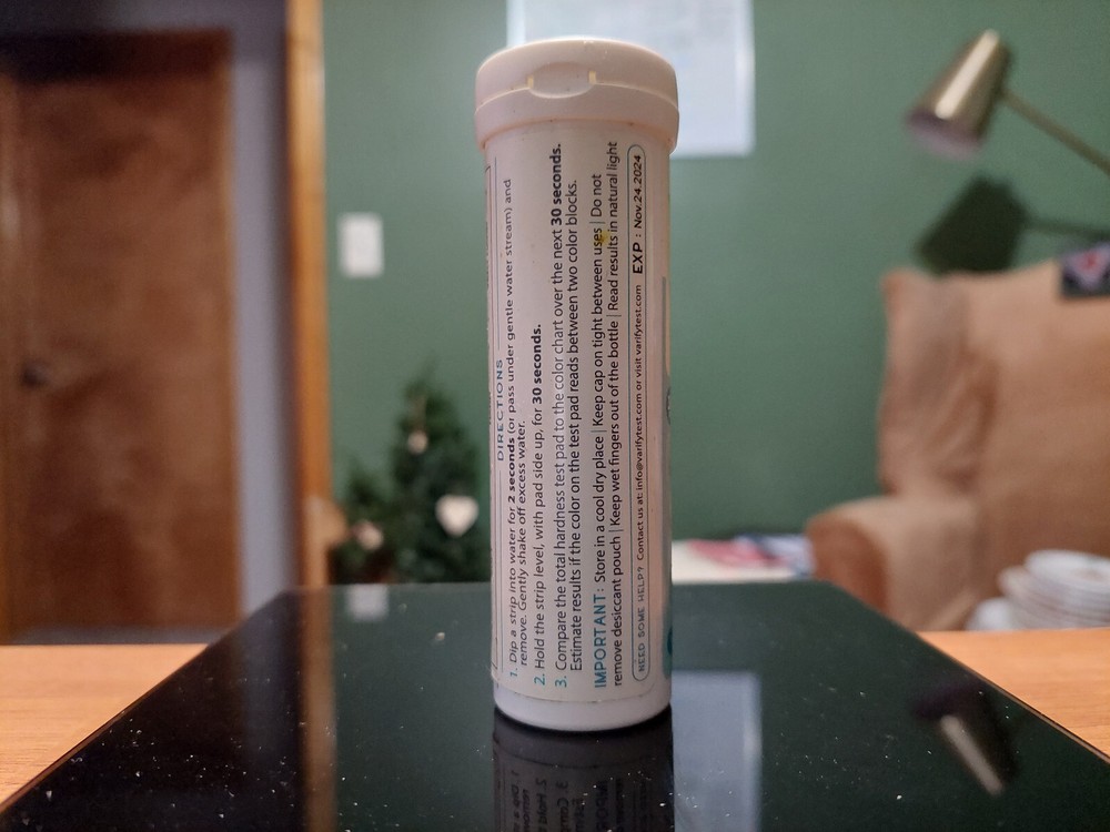 Varify: Water Hardness Test Strips | 150 Test Strips | Exp 11.24