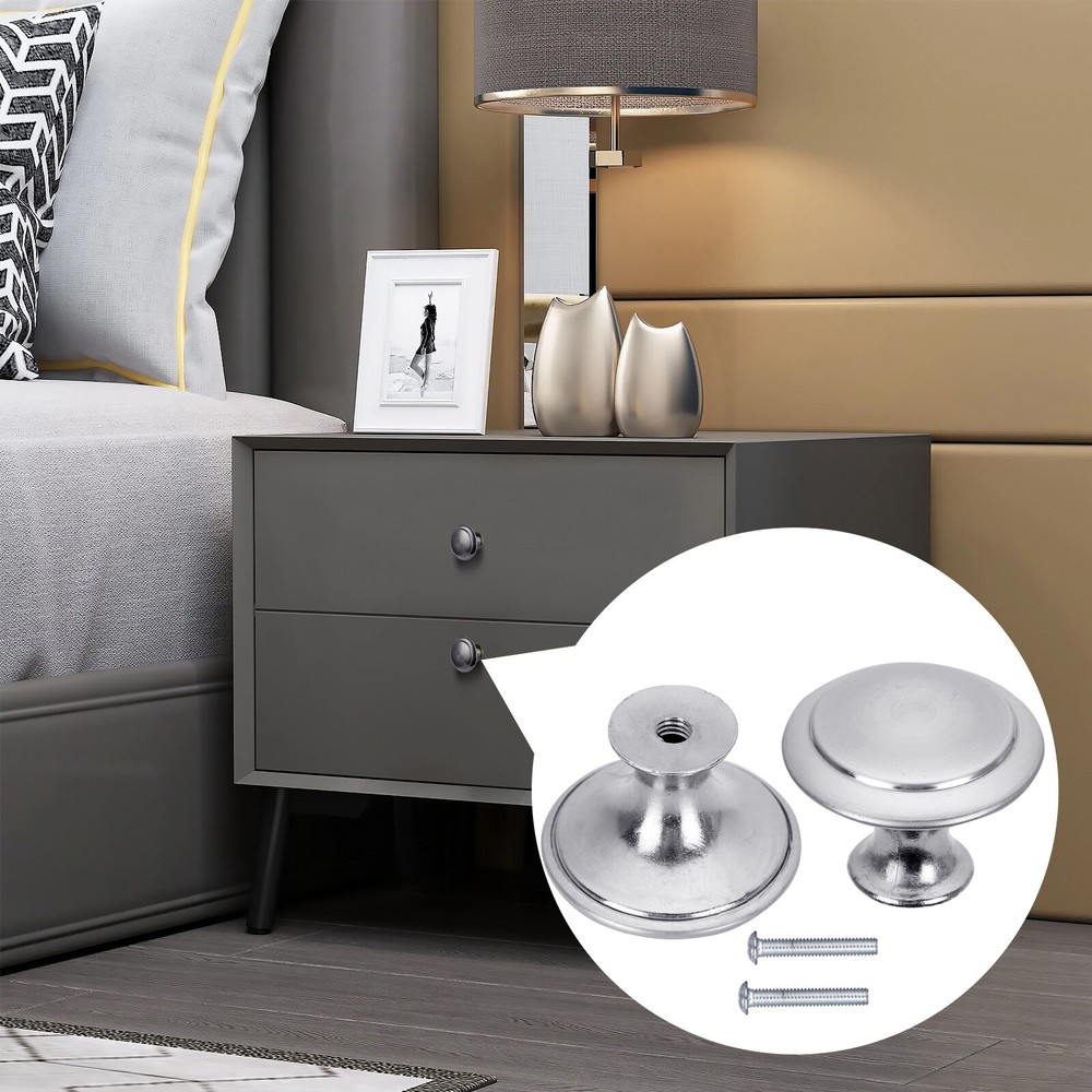40PCS Brushed Nickel Cabinet Knobs Drawer Pulls Stainless Steel Kitchen Hardware