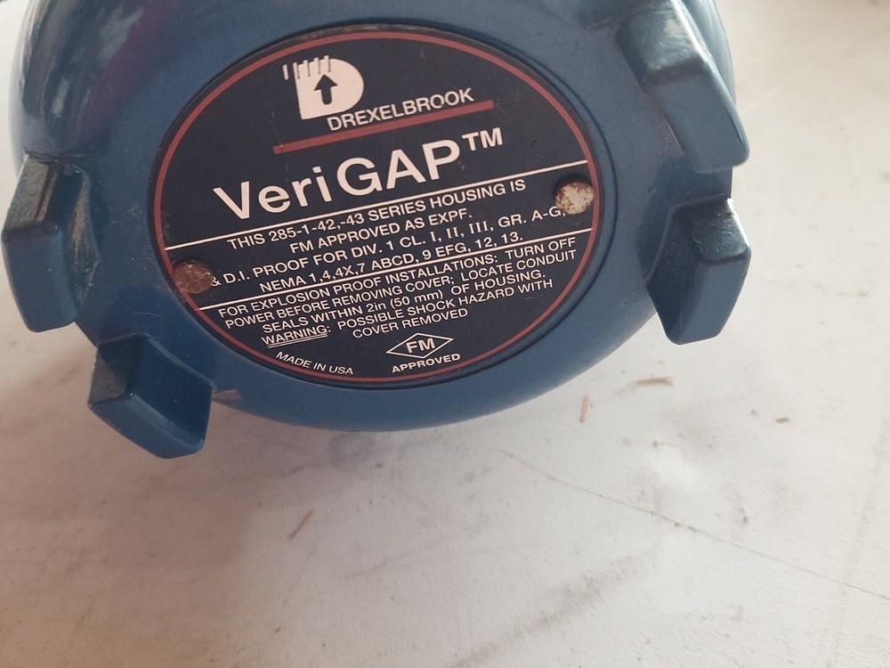 Ametek Drexelbrook 285-1-42 VeriGAP Ultrasonic Gap Level Switch Sensor