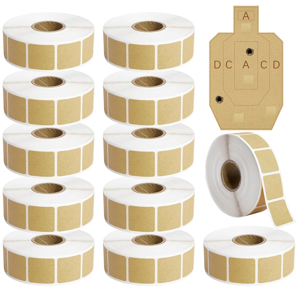 12 Roll 12000pcs (1000pcs/1roll), 12 Roll, Original Color