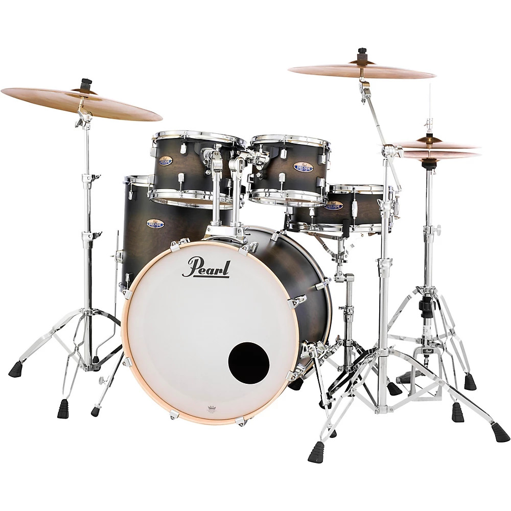 Pearl Decade Maple 5-Piece Shell Pack Satin Black Burst