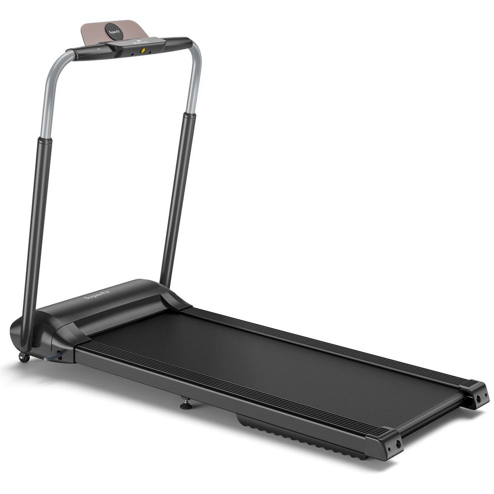 Folding 3HP Treadmill Compact Walking Jogging Machine W/Touch Screen APP Control
