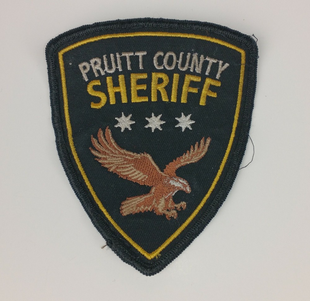 Siren: Pruitt County Sheriff Uniform Shoulder Patch