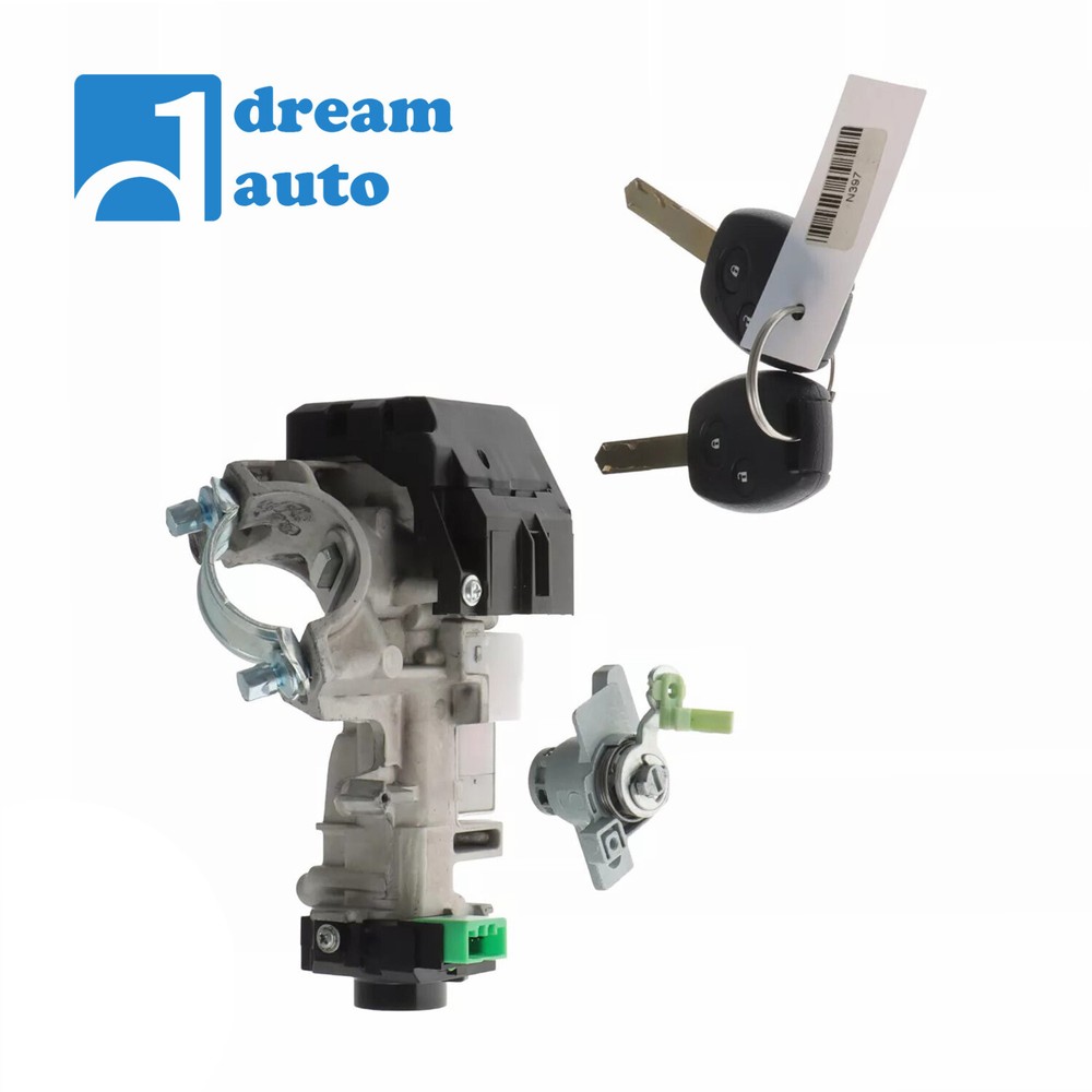 Ignition Lock Cylinder Switch with Two Keys for Honda Odyssey 2005-2010
