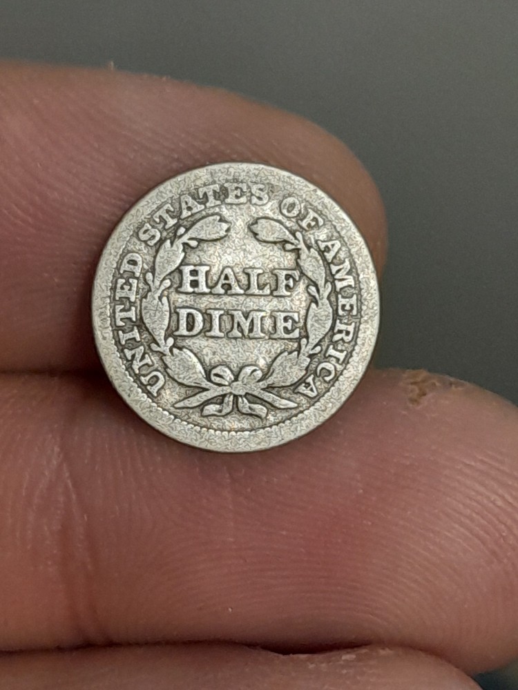 1853 Seated Liberty Silver Half Dime #2