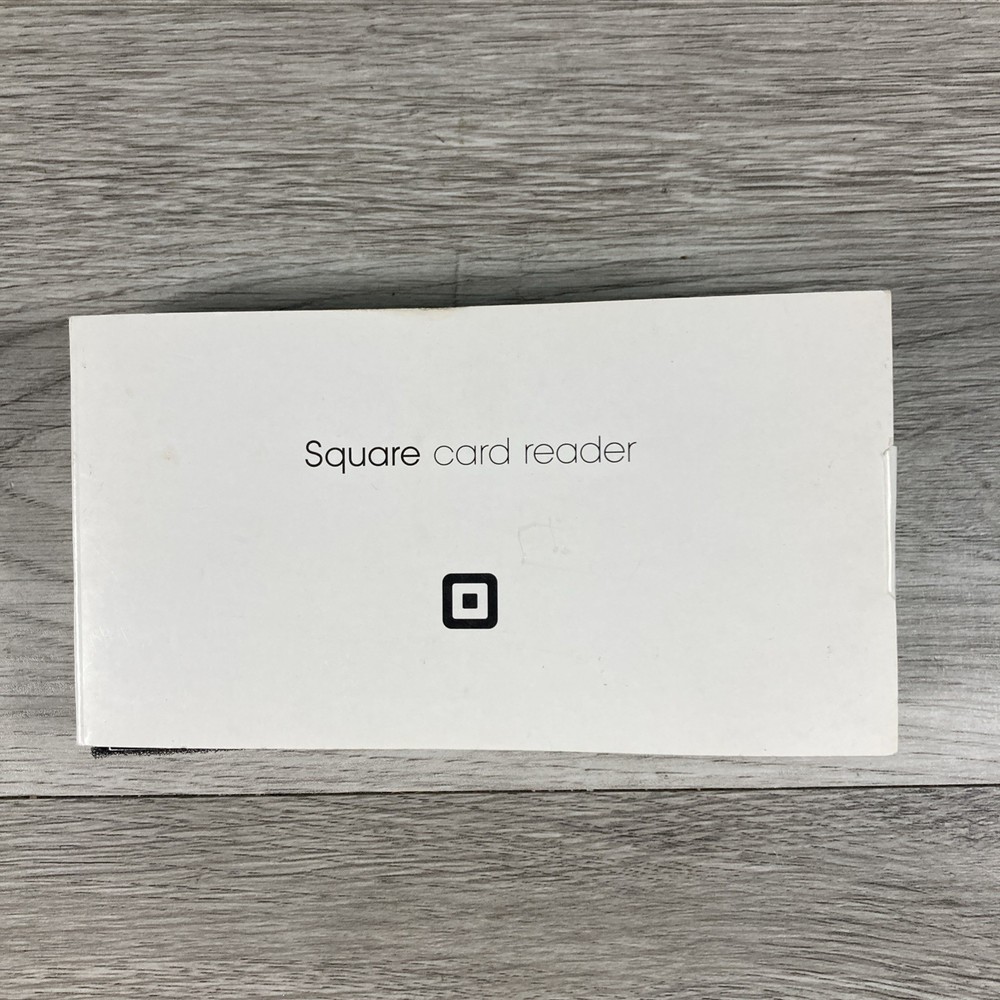 Square Credit Debit Card Reader 3.5mm Headphone Aux Jack White iPhone Android