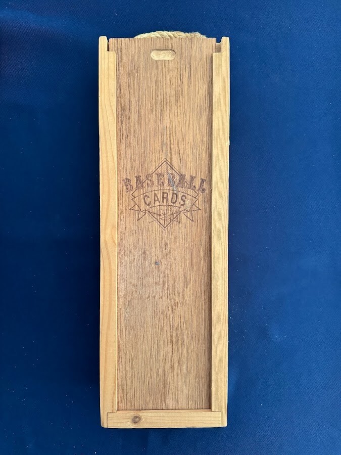 Napa Valley Baseball Card Storage Box