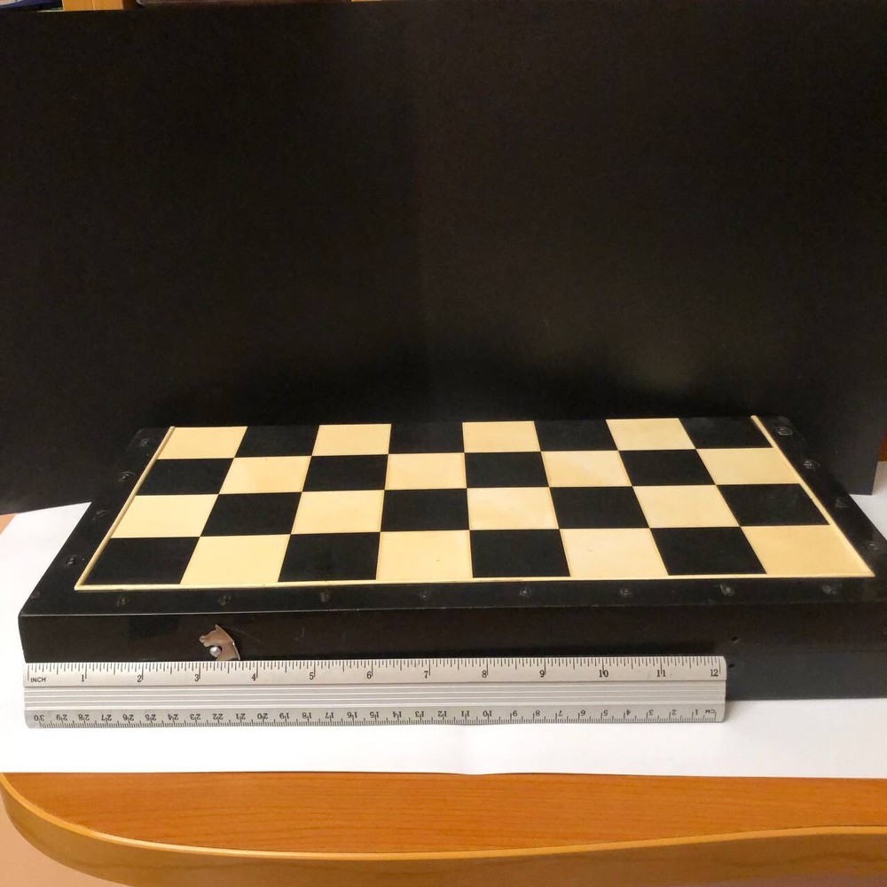 Vintage ussr Plastic Chess table Game