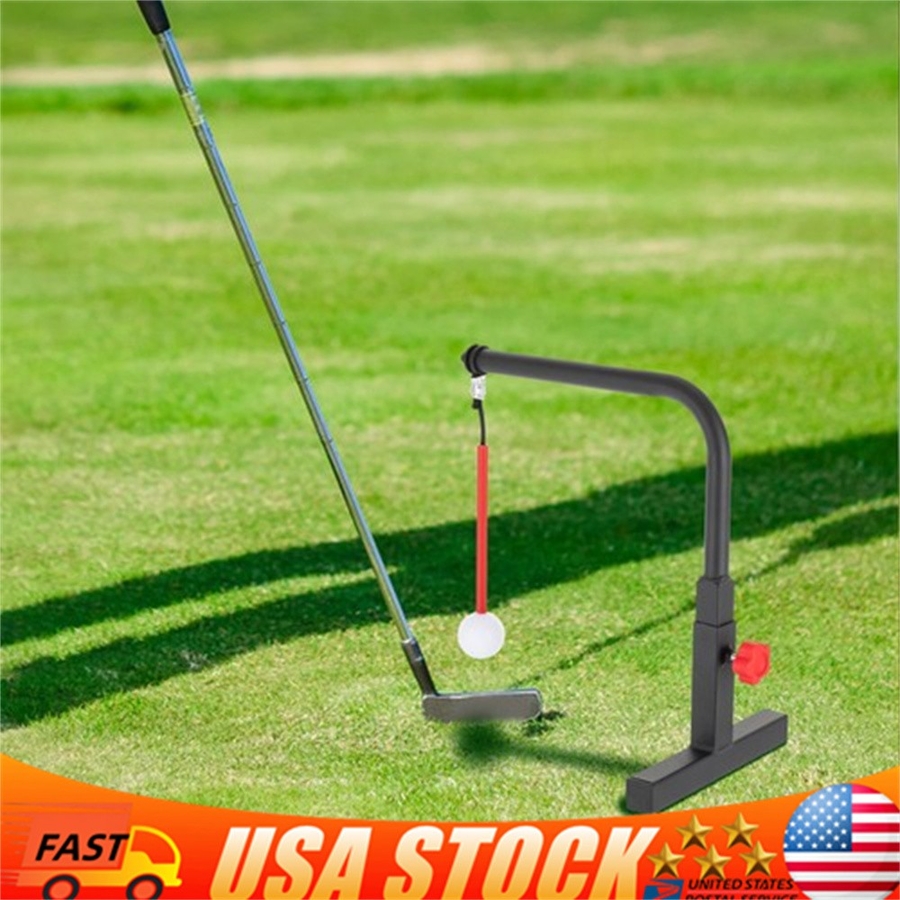Golf Swing Trainer Aid Training Golf Practice Swing Groover & Hitting Adjustable