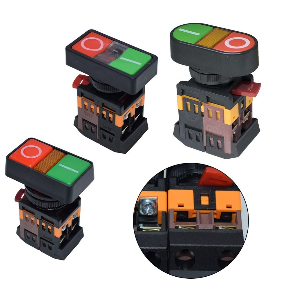 Reliable Plastic Pushbutton Switch for Industrial Control Applications