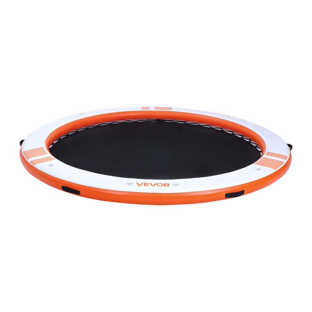 Inflatable Floating Dock, 10 FT Inflatable Dock Platform, Orange