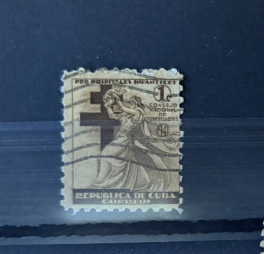 * 1CUBA STAMPS  # RA4 + USED