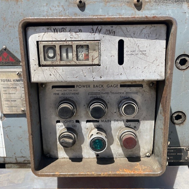 CINCINNATI MODEL 1810 MECHANICAL POWER SQUARING SHEAR