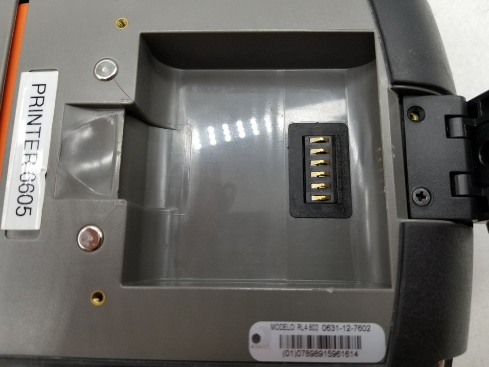 Datamax O'neil RL4 802 Thermal Barcode Printer Parts (Powers On, No Battery)