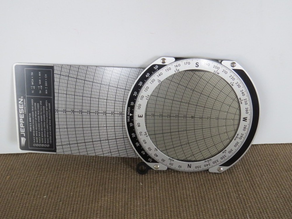 Boeing Jeppesen Slide Graphic Flight Computer JS514105