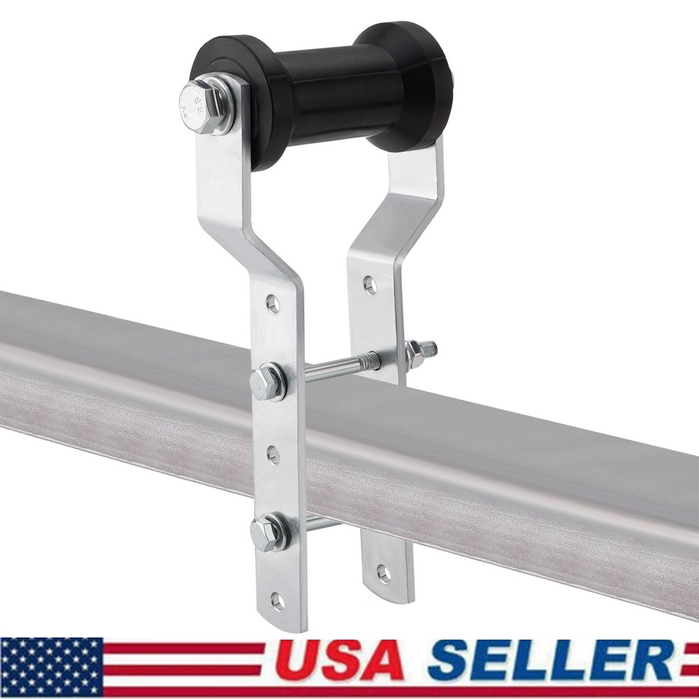 4" Adjustable Tongue Keel Roller Bracket Assembly for 2" Boat Trailer Replace