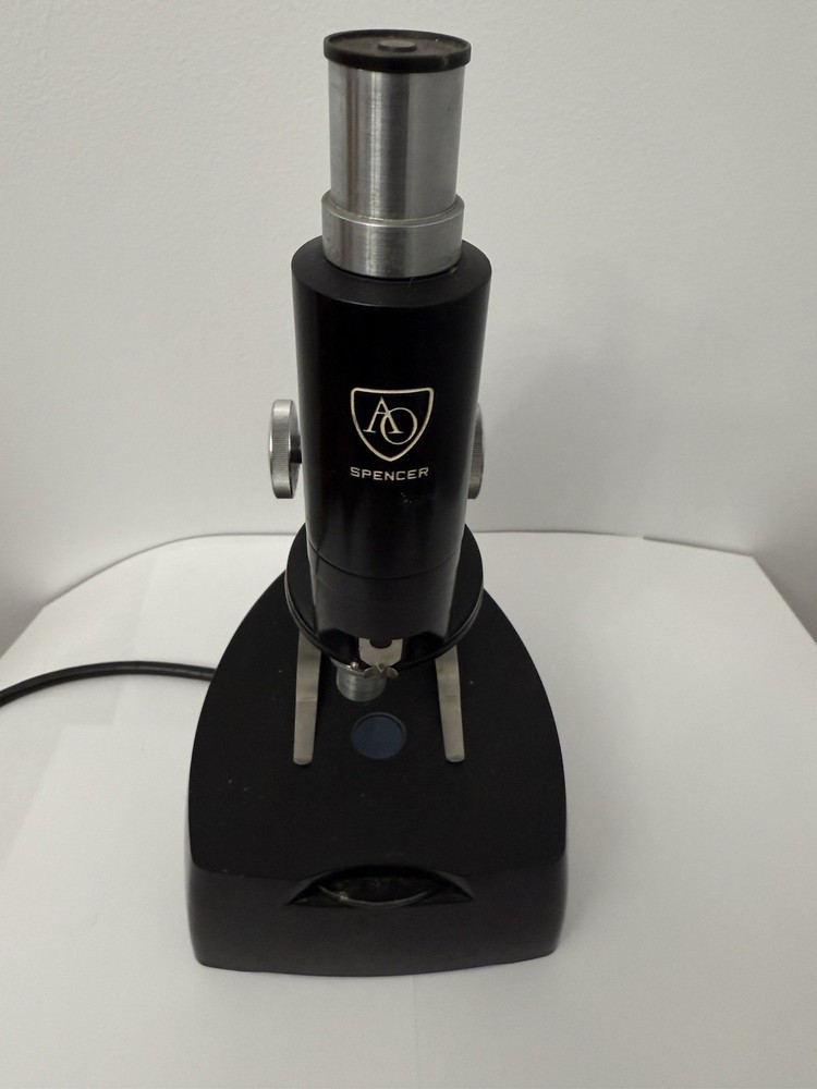 Spencer Scholar Microsope With Wood Case