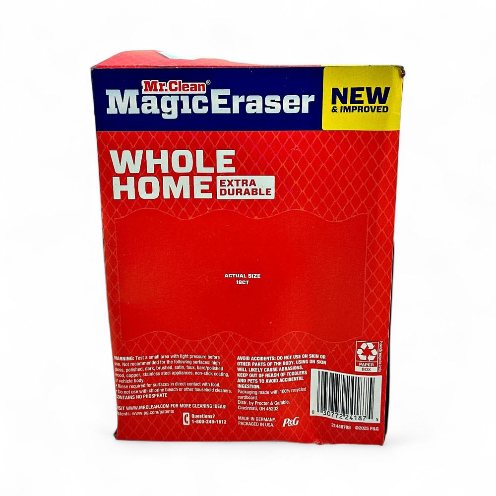 Mr.Clean Magic Eraser Whole Home Extra Durable 18-Pack