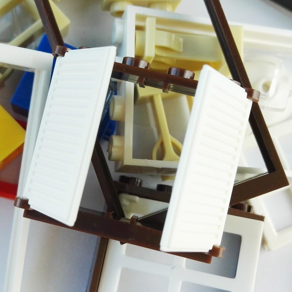 Creative 82-Piece Windows & Doors Building Blocks - Compatible with Major Brands