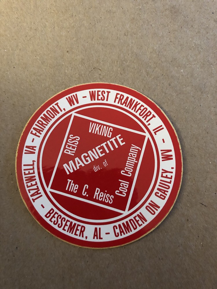 Coal Mining Stickers. Item 33