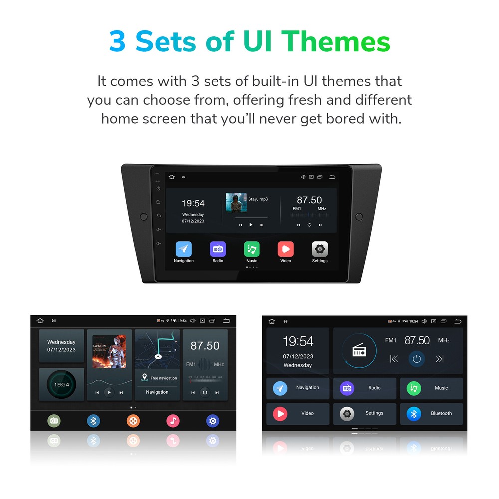 E90A12S 8-Core Android 12 Car Play Stereo Radio For BMW 3 Series E90 E91 E92 E93