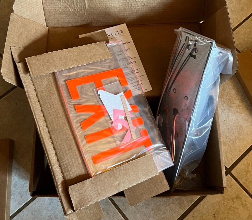 Sovereign SOV Series Surface Ceiling Mount LED Edgelit EXIT SIGN SOVEMR1CBASCUC