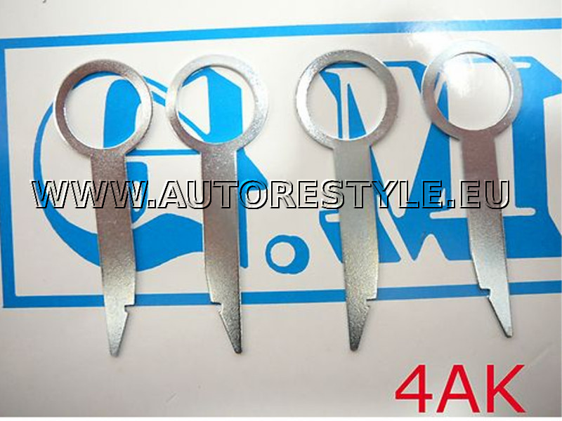 Key 4 Remove Key SAT NAV PLUS - CHORUS 3 - SYMPHONY 3 AUDI
