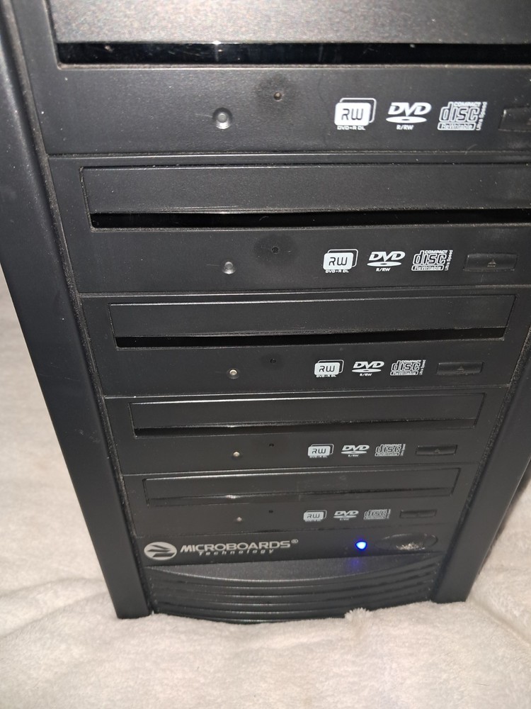 MicroBoards Technology Copywriter 10 Disk DVD Autocopy Duplicator Machine