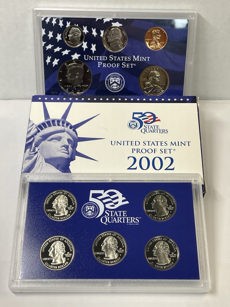2002-S US Mint Proof Set
