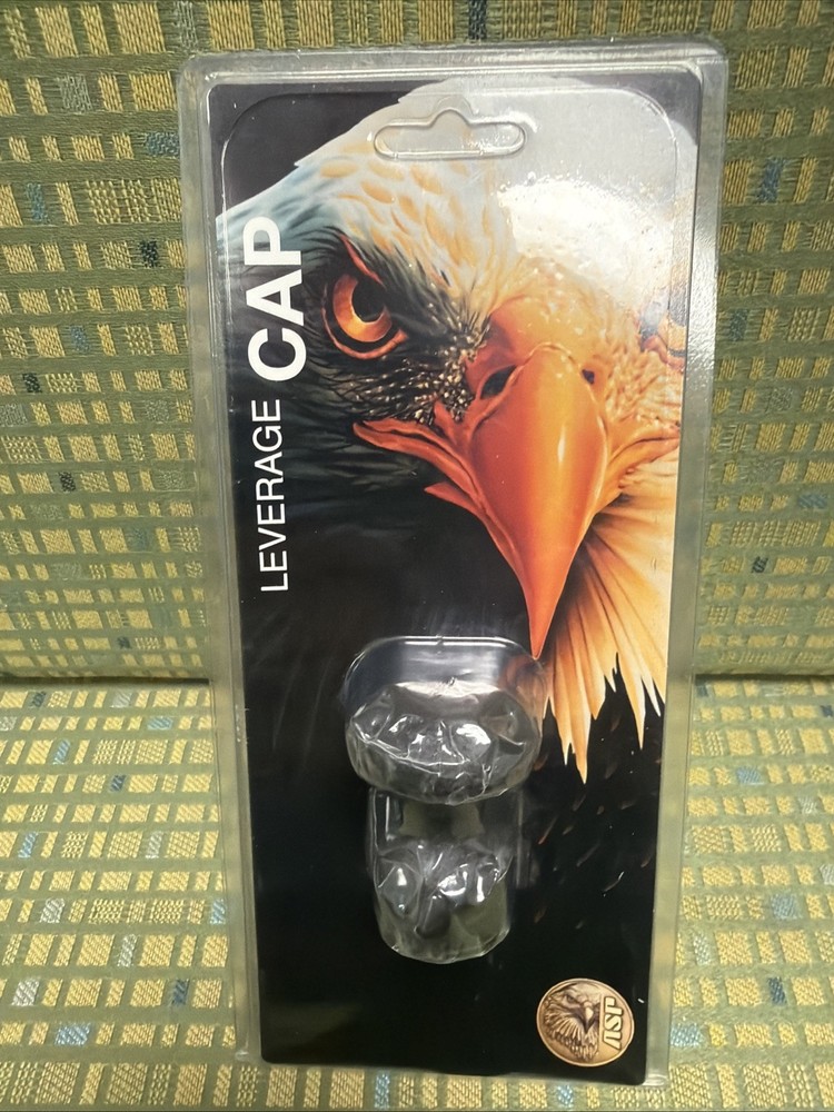 ASP Black Textured Leverage Grip Enhancer End Cap Fits All ASP Batons - Mod 2921