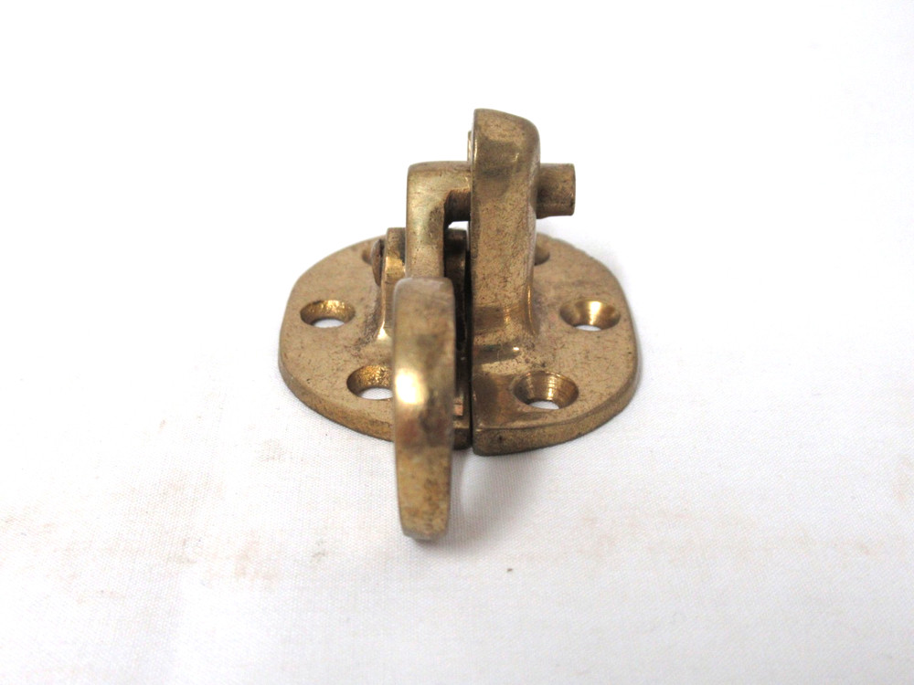 ANTIQUE 1901 BRASS LEFT HAND ICE BOX LATCH 3 AVAILABLE