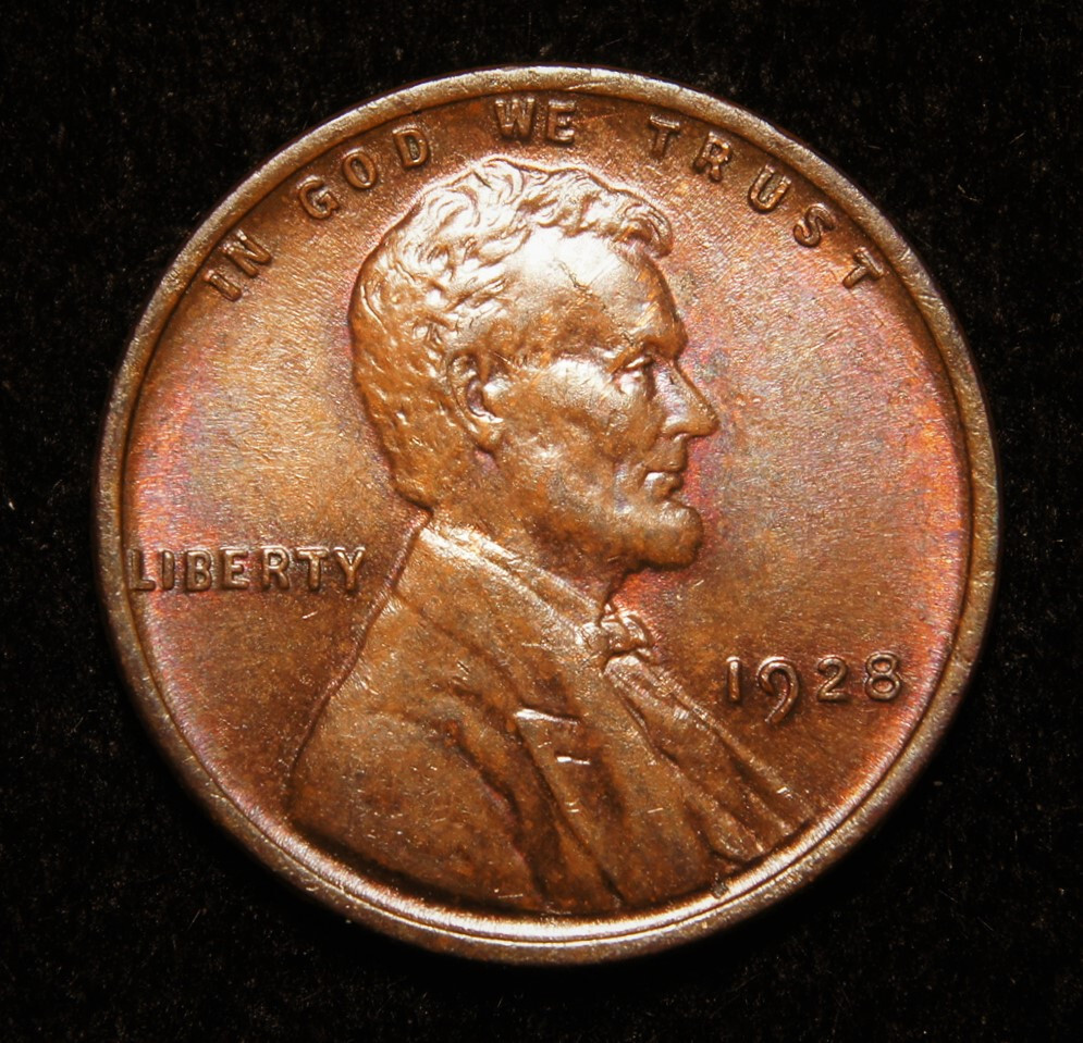 1928  Lincoln Wheat Cent  UNC+