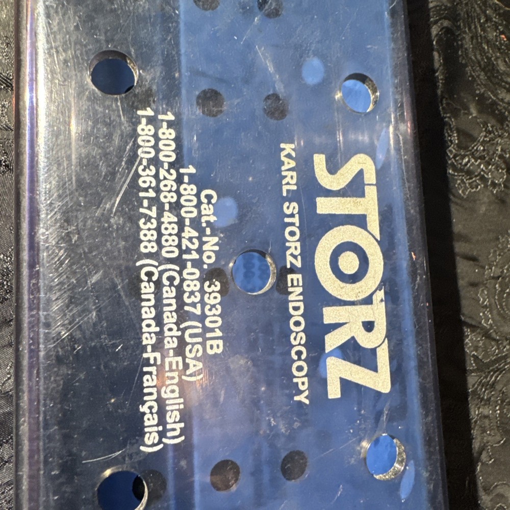 Karl Storz 39301B Endoscope Sterilization Case Endoscopy