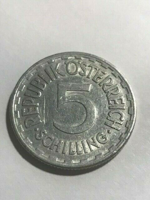 Austria 1952 5 Shillings XF #21477