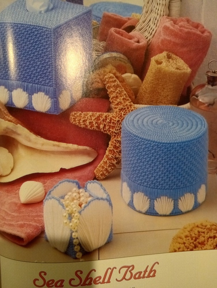 Holiday Christmas Decor Plastic Canvas Pattern Book Halloween Easter St Patrick