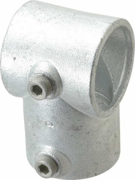 Kee 2" Pipe, Single Socket Tee, Malleable Iron Tee Pipe Rail Fitting Galvaniz...