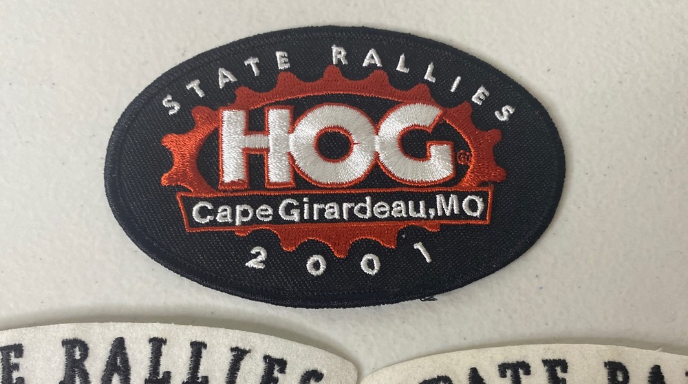 Harley Davidson HOG Dated State Rallies Missouri Patches