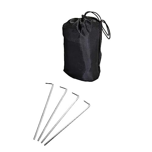Mosquito Net with Bottom for Camping Bed Compact and Ultra-Light for Black