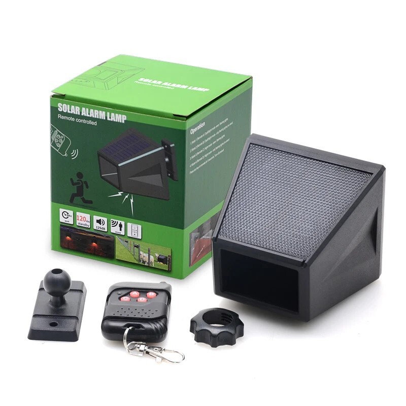 Wireless Driveway Alarm Solar PIR Motion Sensor Long Range Security System Home